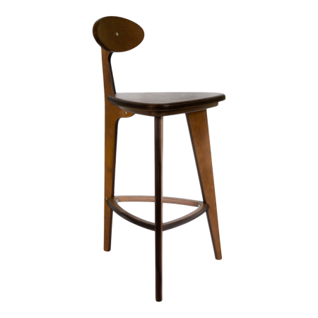 Полубарный стул 3 прямые ноги